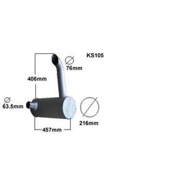 KOMATSU  PC60 EXCAVATOR/DIGGER ADVANCE  EXHAUST SILENCER  (BRAND NEW) #1 image