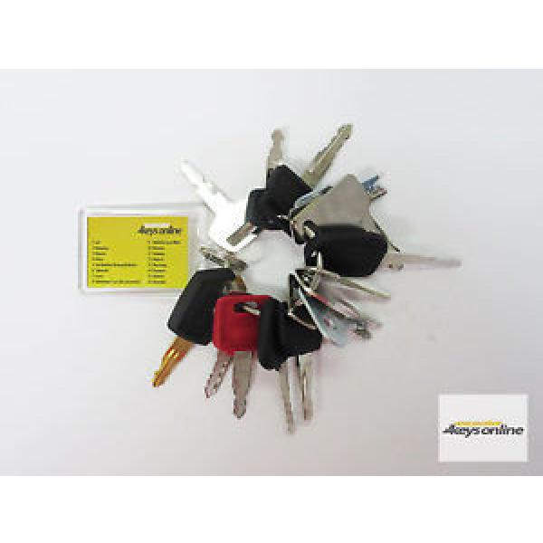 Key Set Sumitomo Komatsu Hitachi Doosan Yanmar New Yanmar #1 image