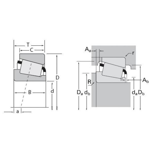 Timken Tapered Roller Bearings A2031/A2126 #2 image