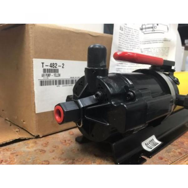 T-482-2 Hydraulic ENERPAC Pump 10000 PSI for use w ET3000 Eaton Aeroquip Crimper #3 image