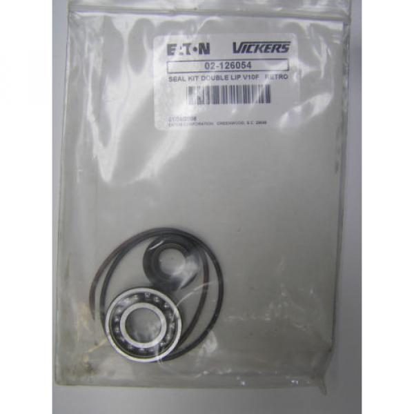 VICKERS POWER STEERING PUMP EATON SEAL KIT 02-126054 DOUBLE LIP V10F RETRO Origin #2 image