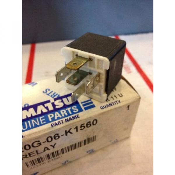 New OEM Komatsu Genuine Parts Relay 20G-06-K1560 Warranty! Fast Shipping! #3 image