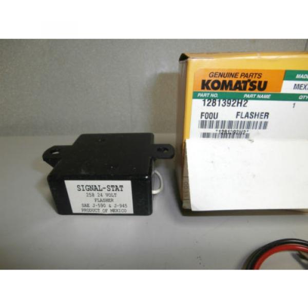 New Genuine Komatsu 1281392H2 Flasher Signal Stat 258  24V *NOS* #2 image