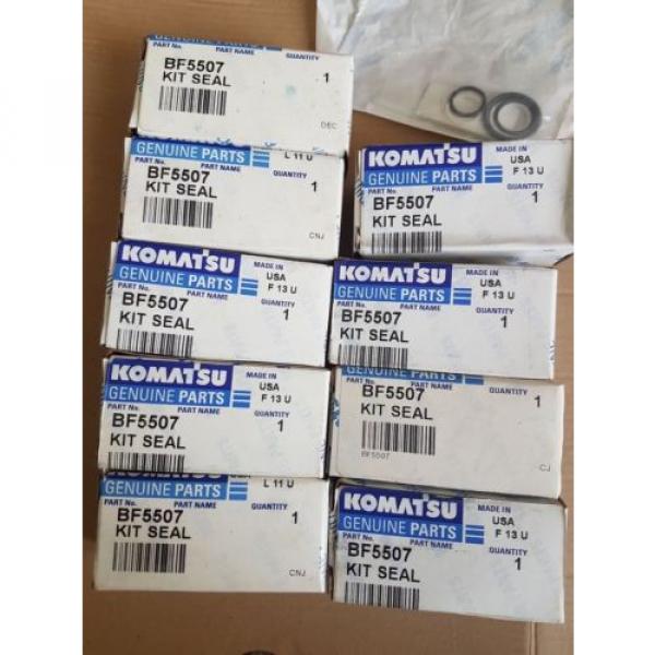 QTY of 10 New Komatsu Kit Seal BF5507 #1 image