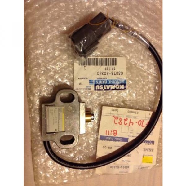 Komatsu,  08076-50350 Switch New OEM #1 image