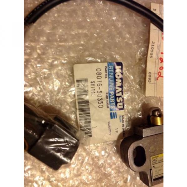 Komatsu,  08076-50350 Switch New OEM #2 image