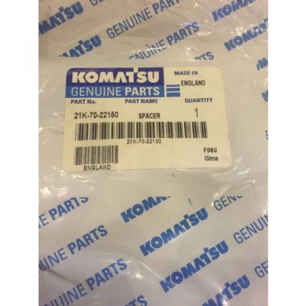 New OEM Genuine Komatsu PC Series Excavator Spacer Part 21K-70-22150 Fast Ship #2 image