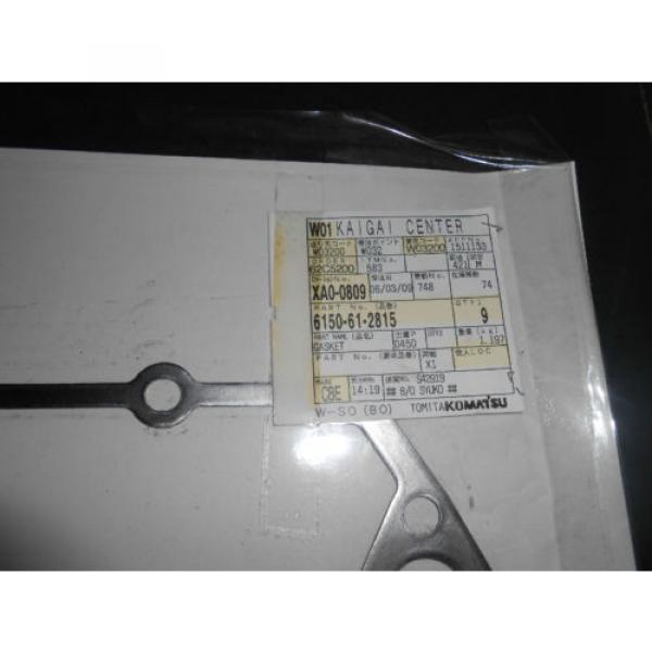 #6150-61-2815 Komatsu Gasket &#034;New&#034; #2 image