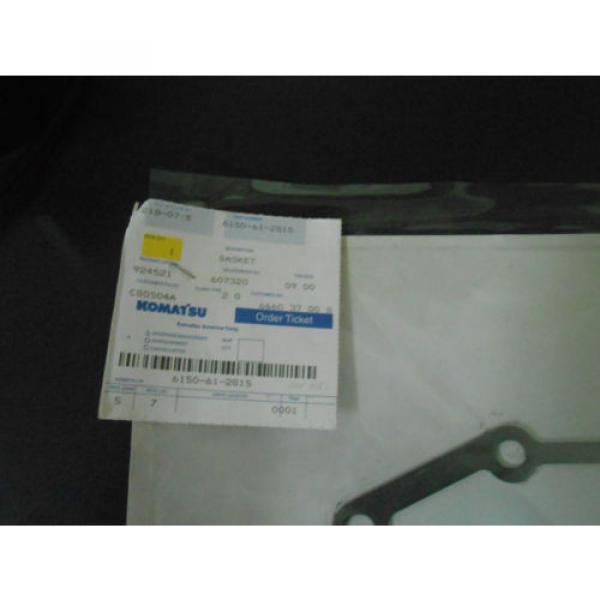 #6150-61-2815 Komatsu Gasket &#034;New&#034; #4 image