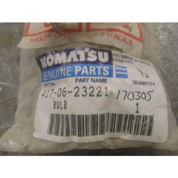 NEW GENUINE KOMATSU LIGHT BULB PART # 417-06-23221 #2 image