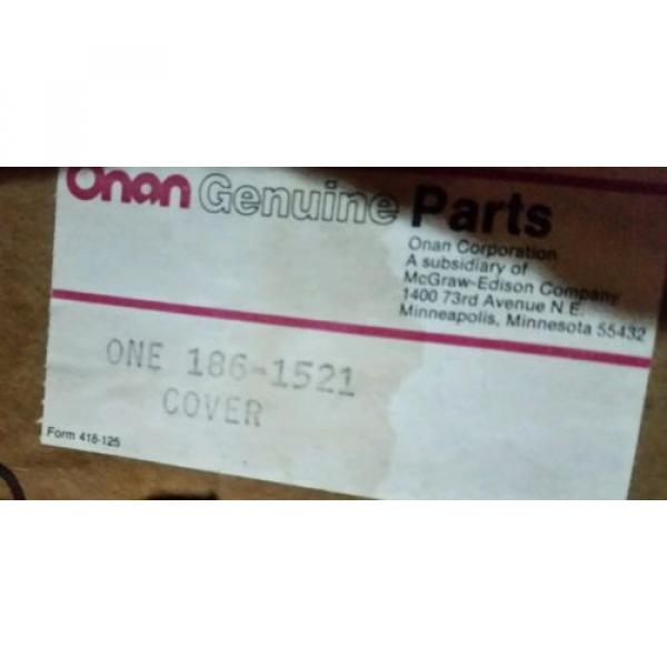 6152-61-2122 KOMATSU COVER ONAN 186-1521 NOS #2 image