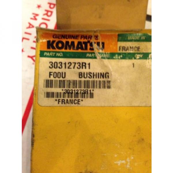 New OEM Komatsu Excavator Genuine Parts Bushing 3031273R1 Fast Shipping! #3 image