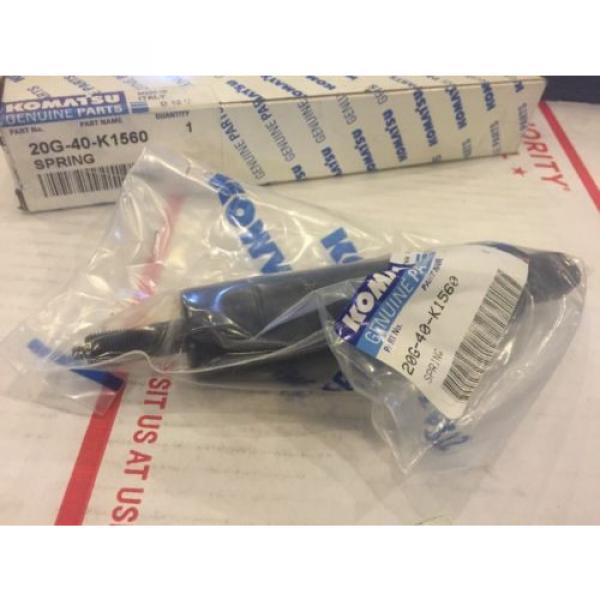 New OEM Genuine Komatsu PC Series Excavators Spring 20G-40-K1560 Warranty #2 image