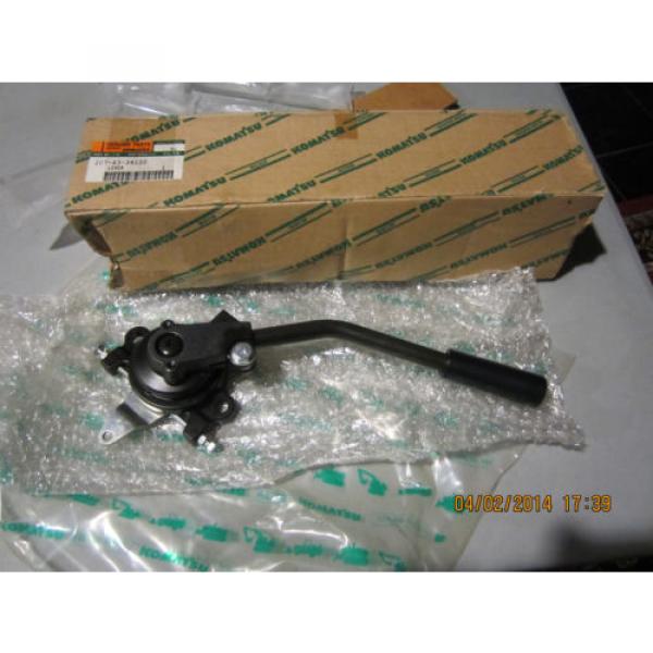 Komatsu 207-43-34230 Lever Genuine #4 image