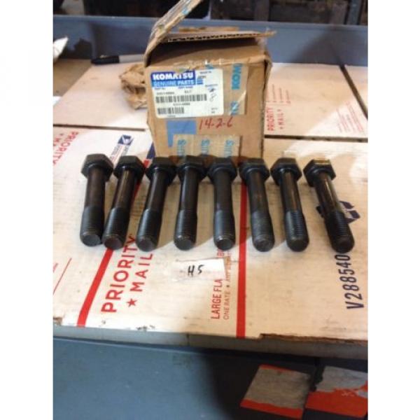 New OEM Komatsu Genuine Parts Bolts Lot Of 8 01011-62005 Warranty! Fast Ship! #1 image