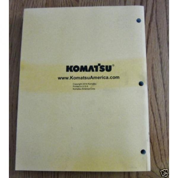 KOMATSU HYDRAULIC EXCAVATOR PC360LC-11 PARTS BOOK SER # A35001 AND UP #2 image