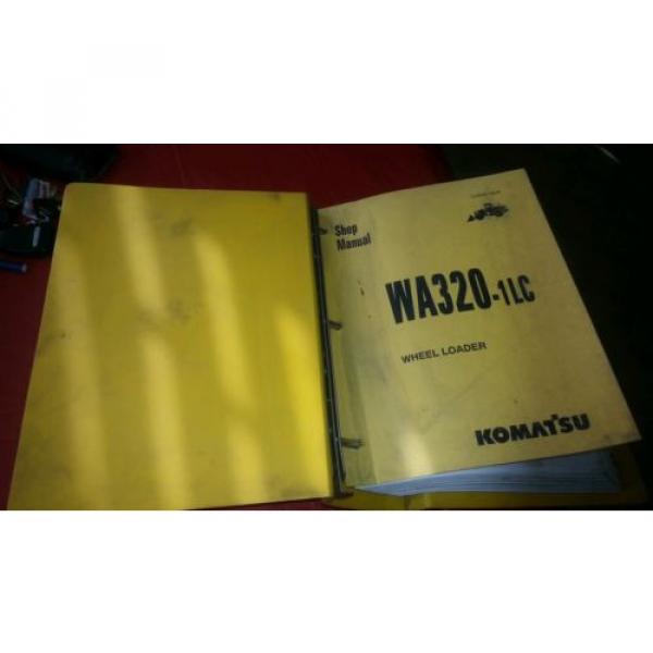 KOMATSU WA320 - 1LC Wheel Loader SHOP MANUAL Serial Numbers A25001 and Up #1 image