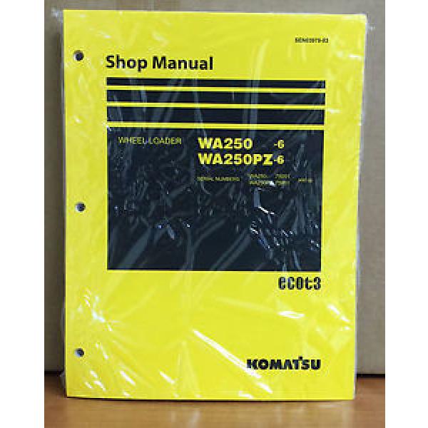 Komatsu WA250-6, WA250PZ-6 Wheel Loader Shop Service Repair Manual #1 image