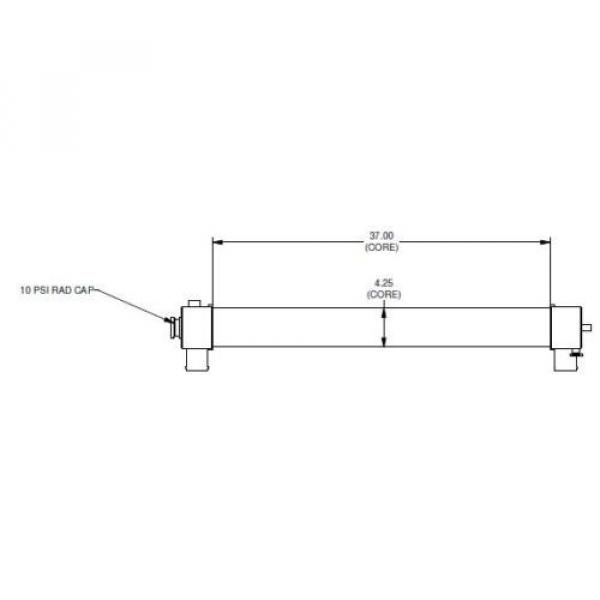 Radiator for Komatsu HM 300-2 Replaces P/N 56D-03-21211 #1 image