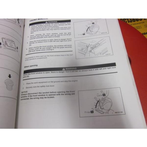 Komatsu PC128UU-2 Hydraulic Excavator Operation &amp; Maintenance Manual #2 image