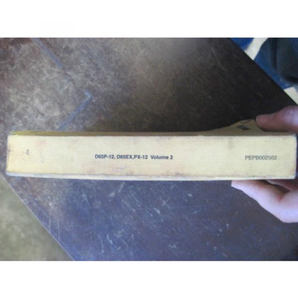 OEM Komatsu D65P-12 D65EX, PX-12 Bulldozer Crawler PARTS Book Catalog Manual #2 image