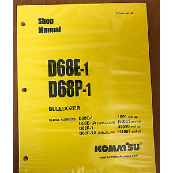 Komatsu D68E-1,D68P-1 Crawler Tractor Dozer Bulldozer Shop Repair Service Manual #1 image