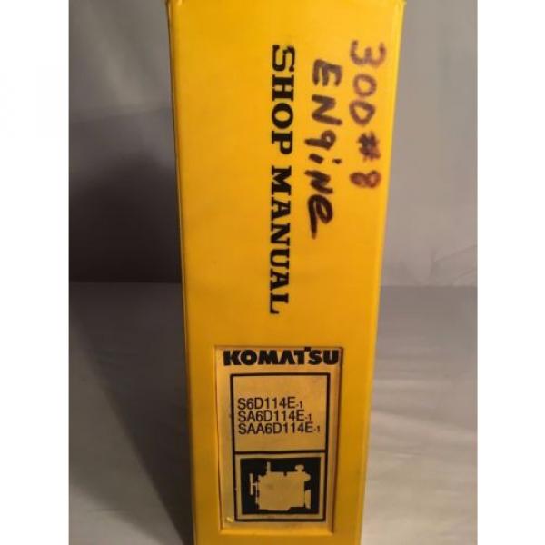 Komatsu 114E-3 Series Engine Factory Shop Service Repair Manual #2 image