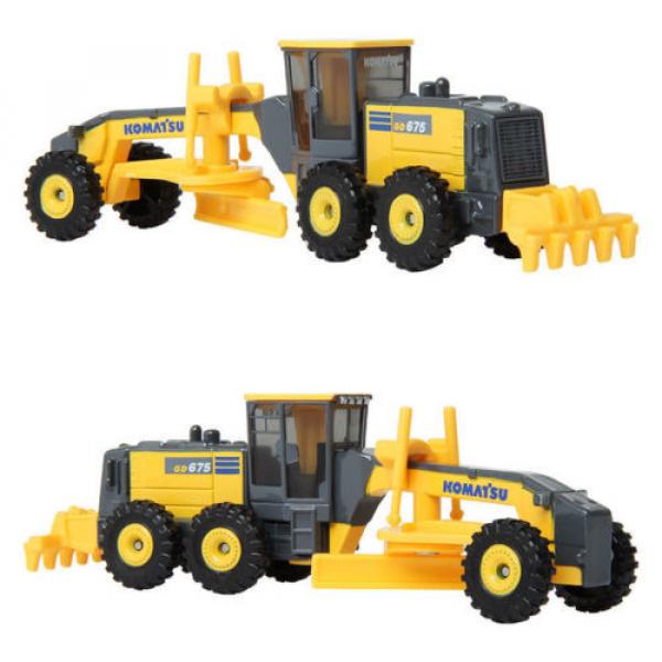 TAKARA TOMY TOMICA 140 KOMATSU MOTOR GRADER GD675-6 / MINICAR TOY #2 image