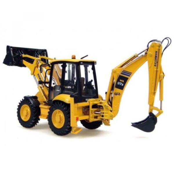 UH8015 UH Universal Hobbies Komatsu WB 97S Construction Machine Diecast 1:50 #3 image