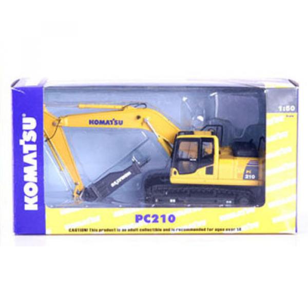 UH Universal Hobbies 1:50 Komatsu PC210 Tractor Hammer Drill #2 image