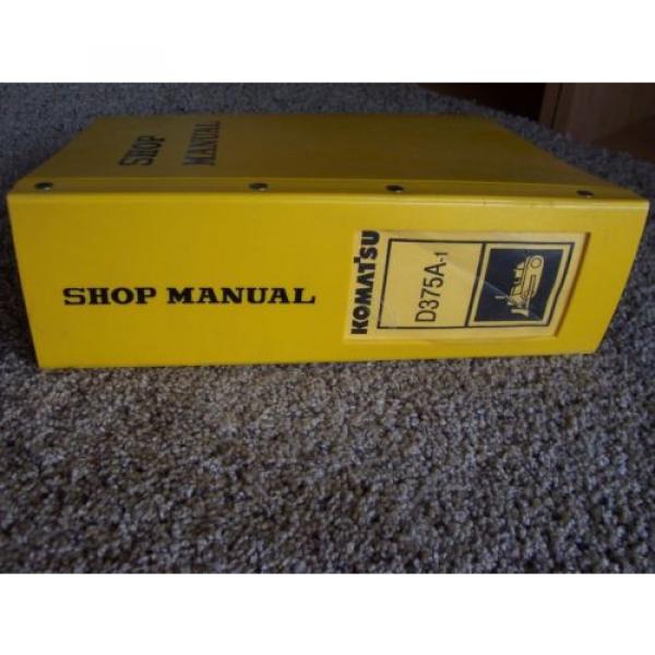 Komatsu D355A-5 12622- Bulldozer Factory Original Service Shop Manual #3 image