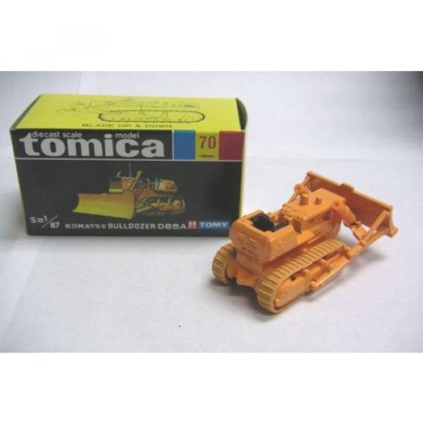 VINTAGE TOMICA 70 KOMATSU BULLDOZER D65A JAPAN RARE #2 image