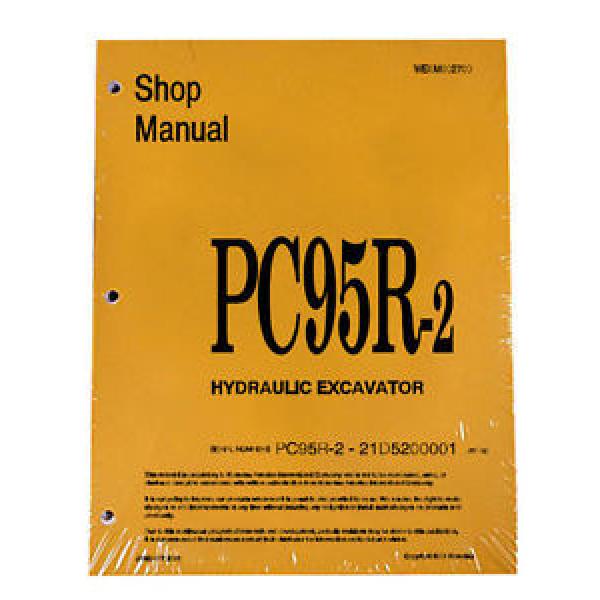 Komatsu Service PC95R-2 Excavator Shop Manual NEW #2 #1 image