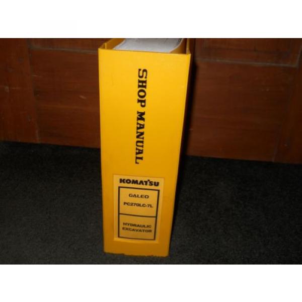 Komatsu PC270LC-7L shop manual A86001 up #1 image