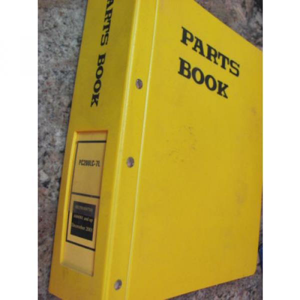 KOMATSU GALEO HYDRAULIC EXCAVATOR PARTS BOOK PC200LC-7L A86001 BEPB009700 #2 image