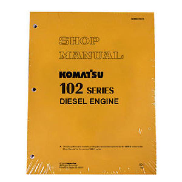 Komatsu Engine 6D102E-1, 6D102E-2 102 Service Manual #1 image
