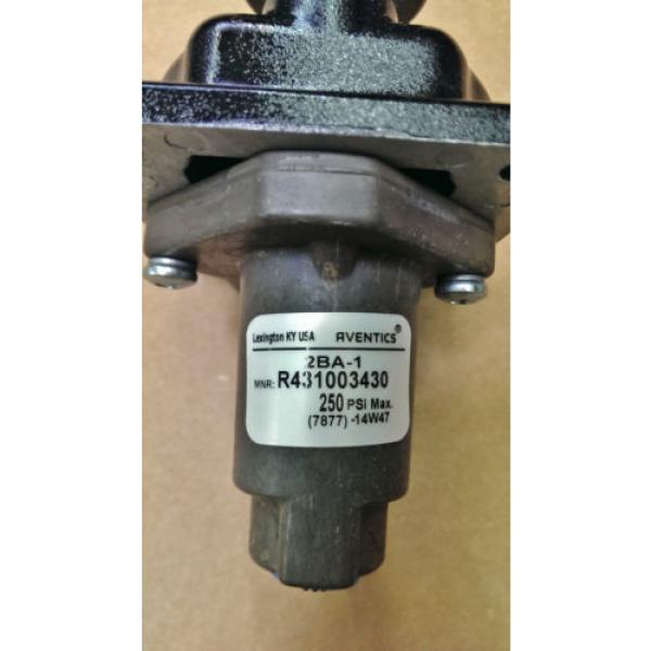 Rexroth Greece India 2-BA-1 Push Button Operated 1/4&#034; Pneumatic Valve R431003430 P54692-6 #3 image